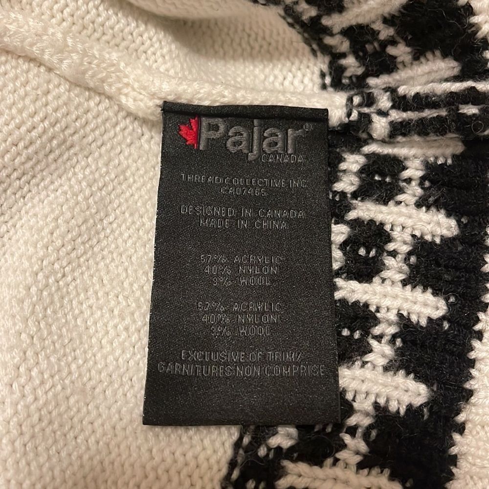 Pajar Monochrome Patterned Turtleneck Sweater - image 5